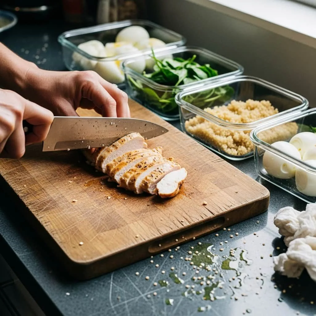 High protein meal prep recepten
