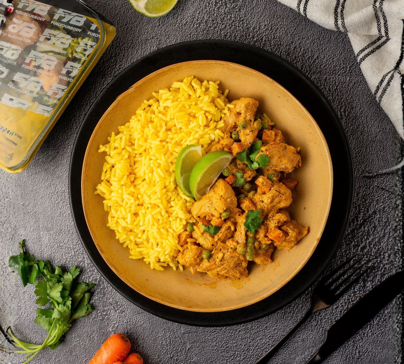 Gele rijst - Kip Tikka Masala [BULK]