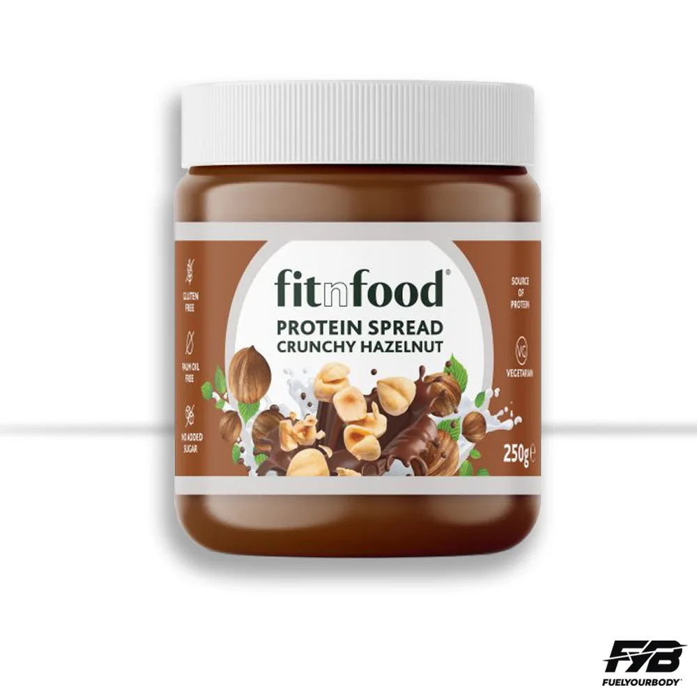 Fitnfood protein spread - Crunchy Hazelnut - 250g