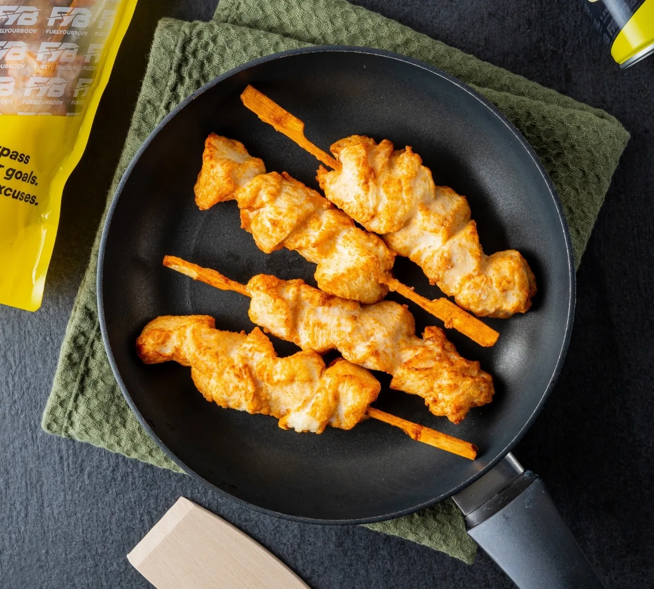 Gebakken Kipfilet Spiesjes Kant-en-klaar