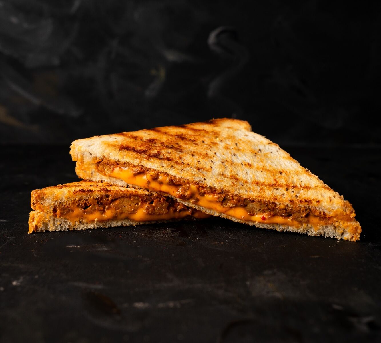 High Protein Toast - Hot & Spicy Chicken